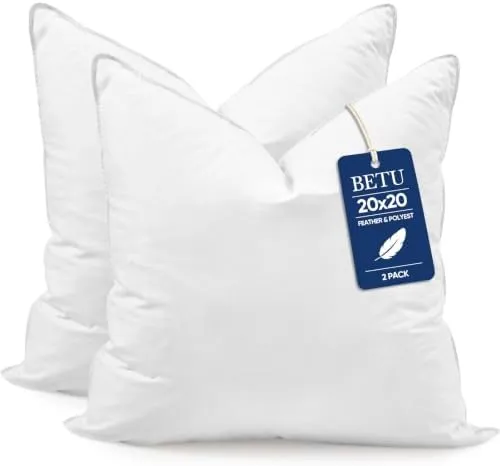 BETU Feather Pillow Inserts — Square Inserts